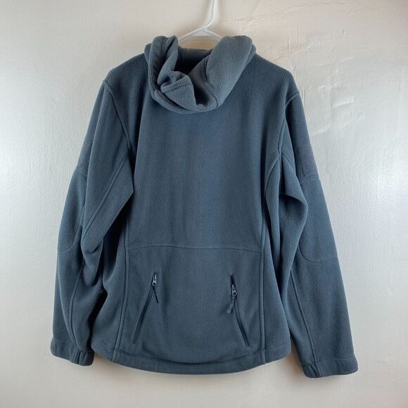 BAERSkin Tactical Supply Co. Fleece Jacket Men's Medium Gray Hoodie Long Sleeve - Picture 6 of 11